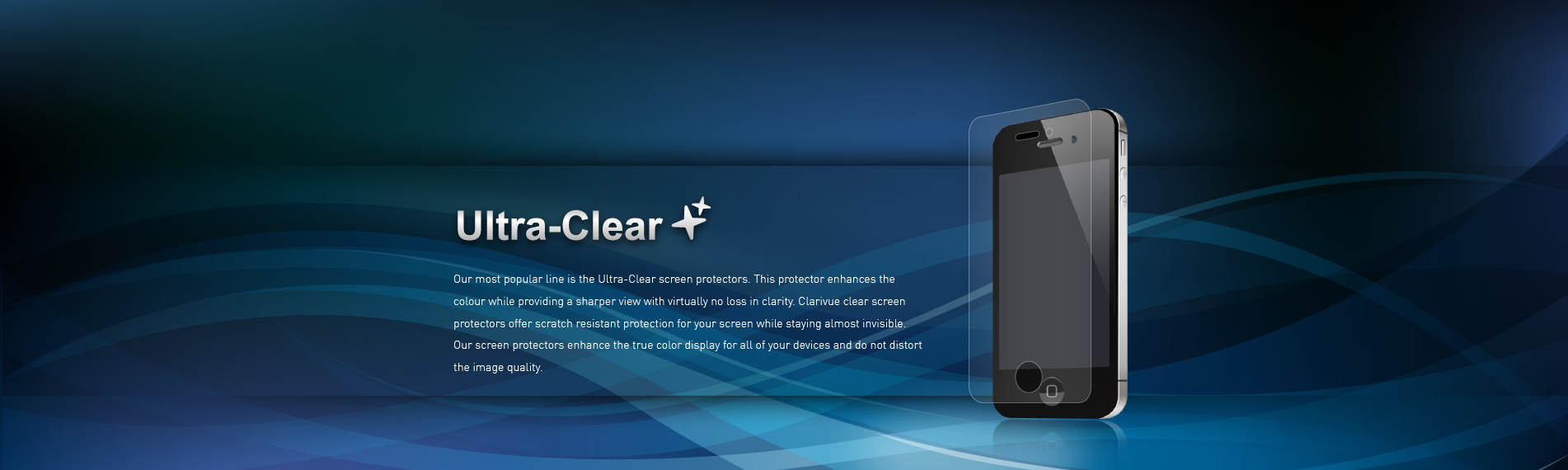 Ultra-Clear Screen Protectors